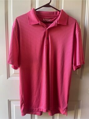 Bermuda Sands Men’s Pink Short-Sleeve Polo